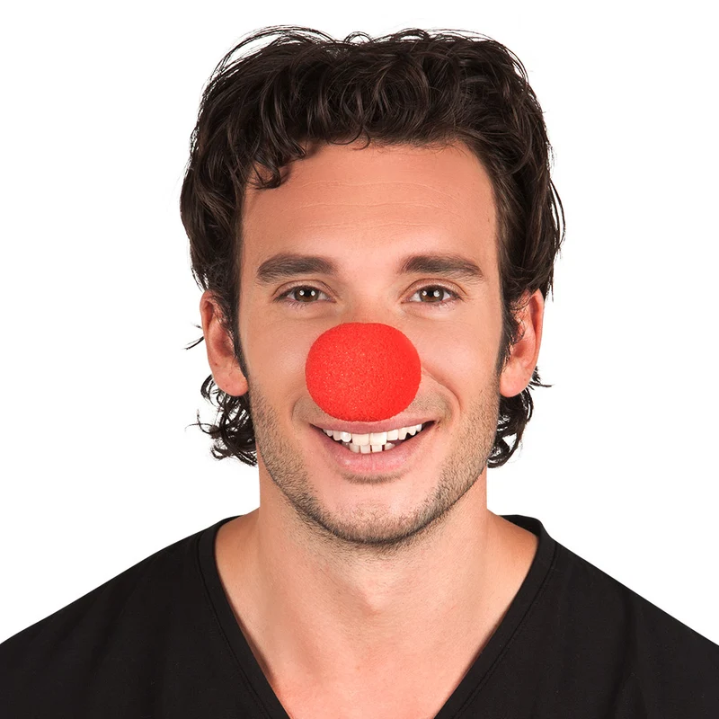 12 clownsneuzen schuimrubber
