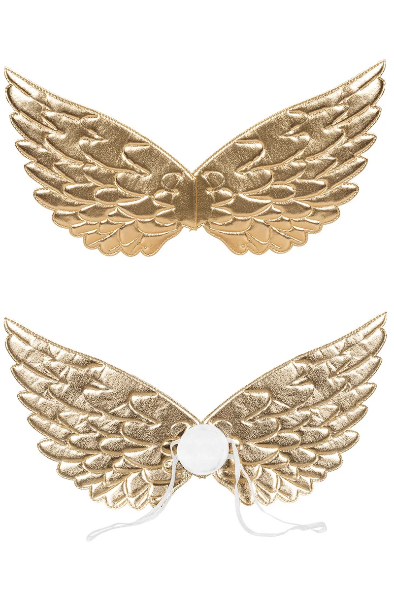 Engelenvleugels goud 22 x43 cm