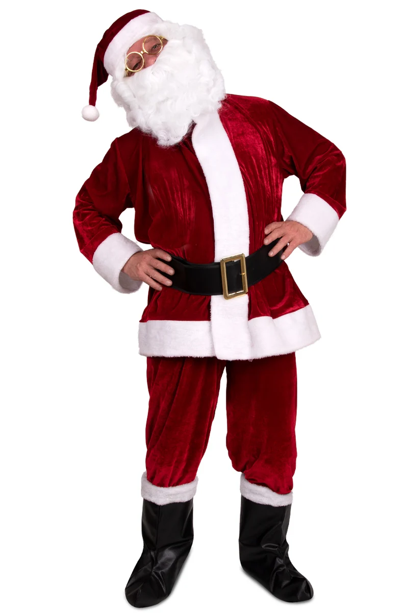 Kerstman 4 delig deluxe compleet