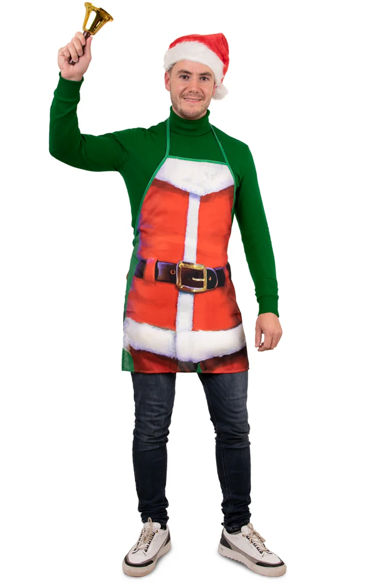 Keukenschort Xmas Santa man