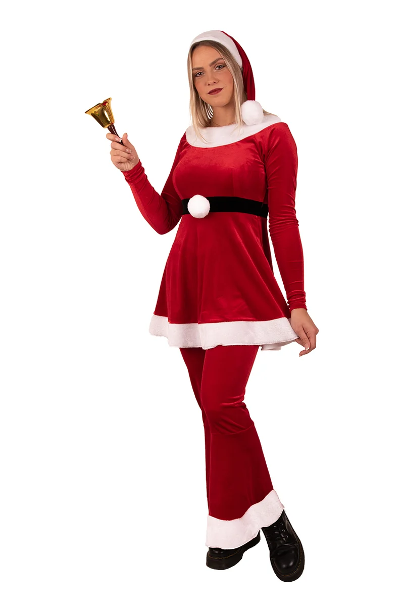 Kerst dame lang luxe