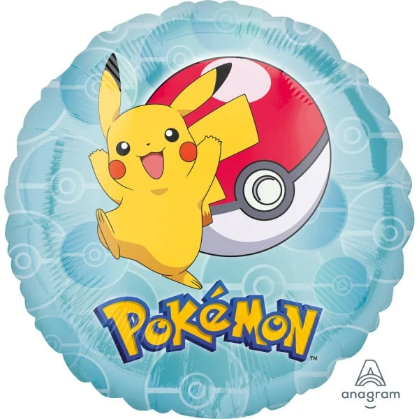 Folieballon Pokémon Lichtblauw (43cm)