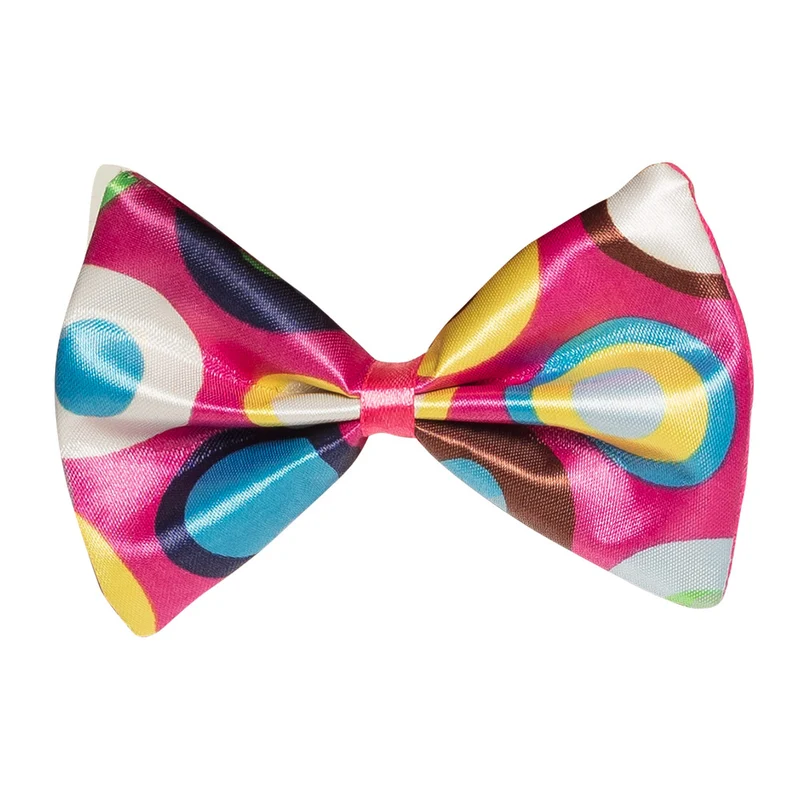 Vlinderstrik Clown multi