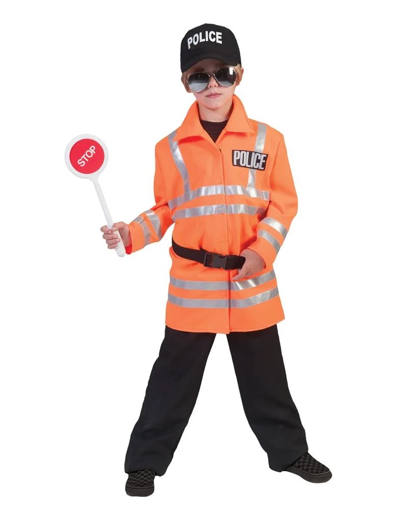 Oranje Politieman kind Jack
