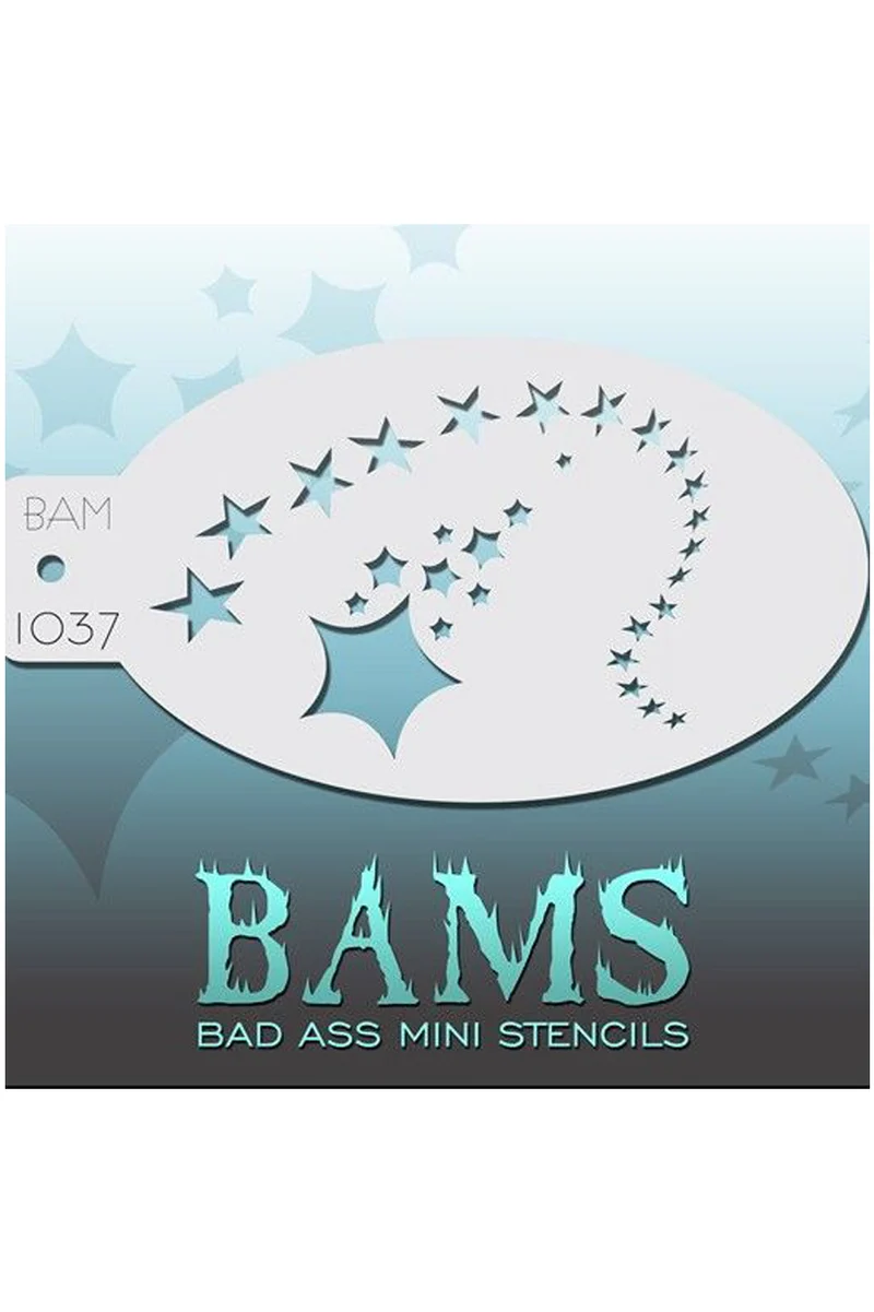 Bad Ass BAM Schmink sjabloon 1037