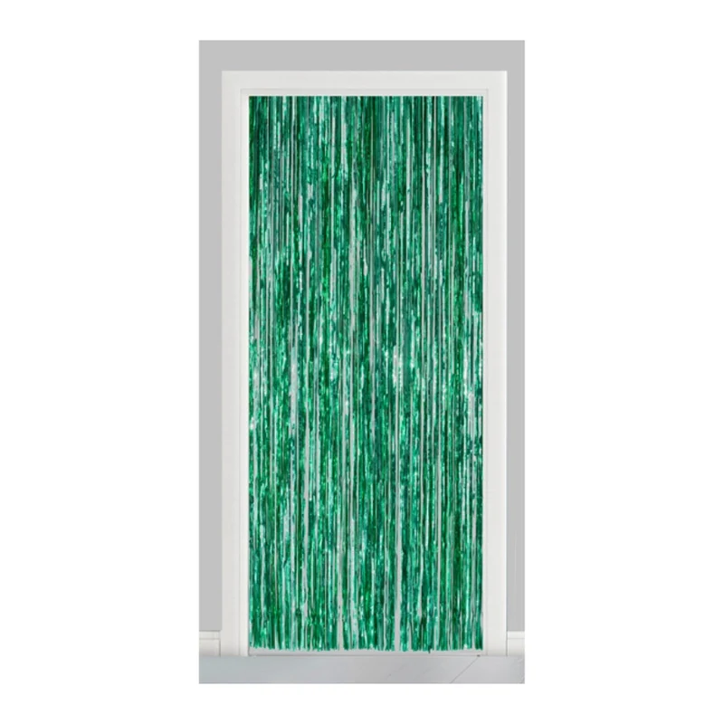 Deurgordijn groen (brandvertragend) 240x100cm
