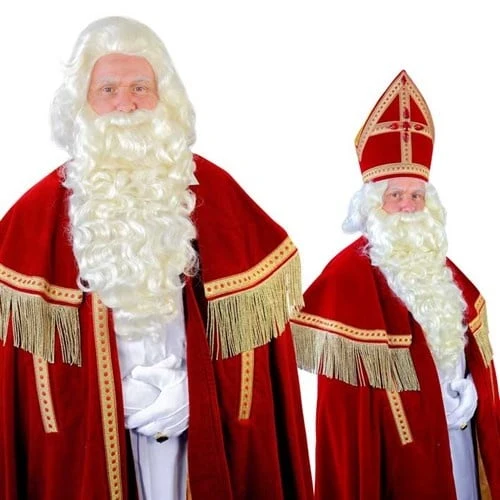 Baardstel TV-Sint Kanekalon (55cm)