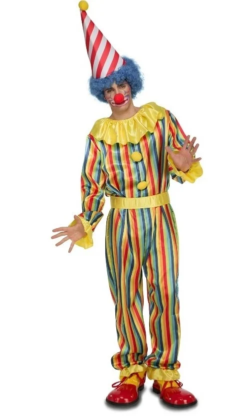 Gestreept Clown Kostuum Herman