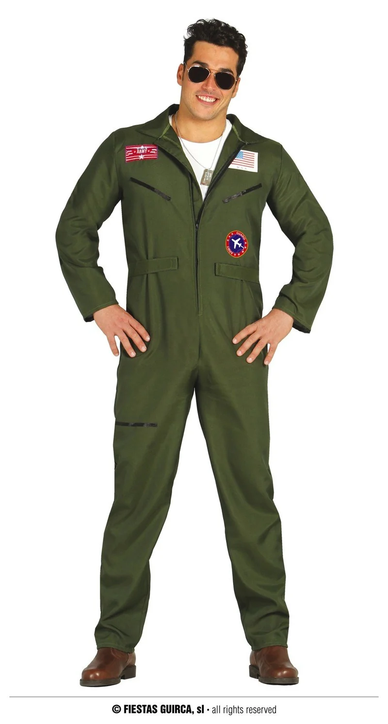 Army Gevechtspiloot Kostuum Heren