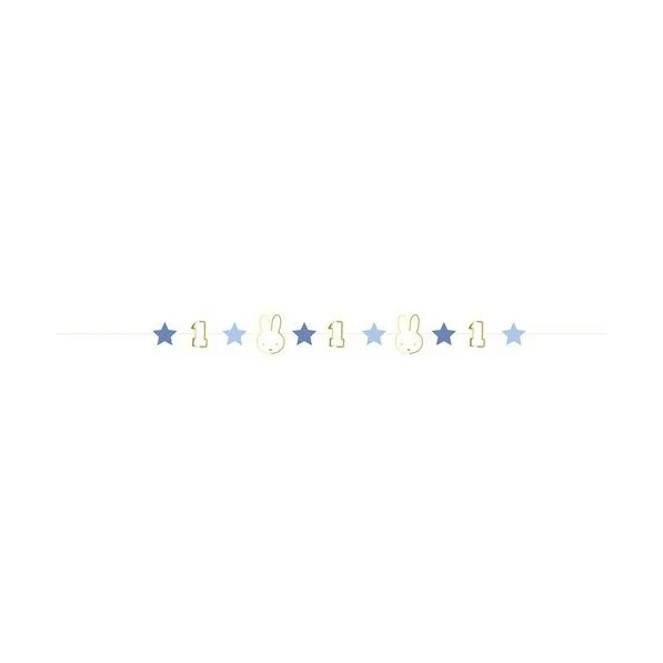 Kinderstoelslinger Nijntje First Birthday blauw 80 cm