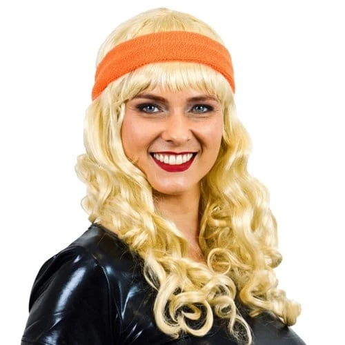Sportieve Hoofdband Oranje