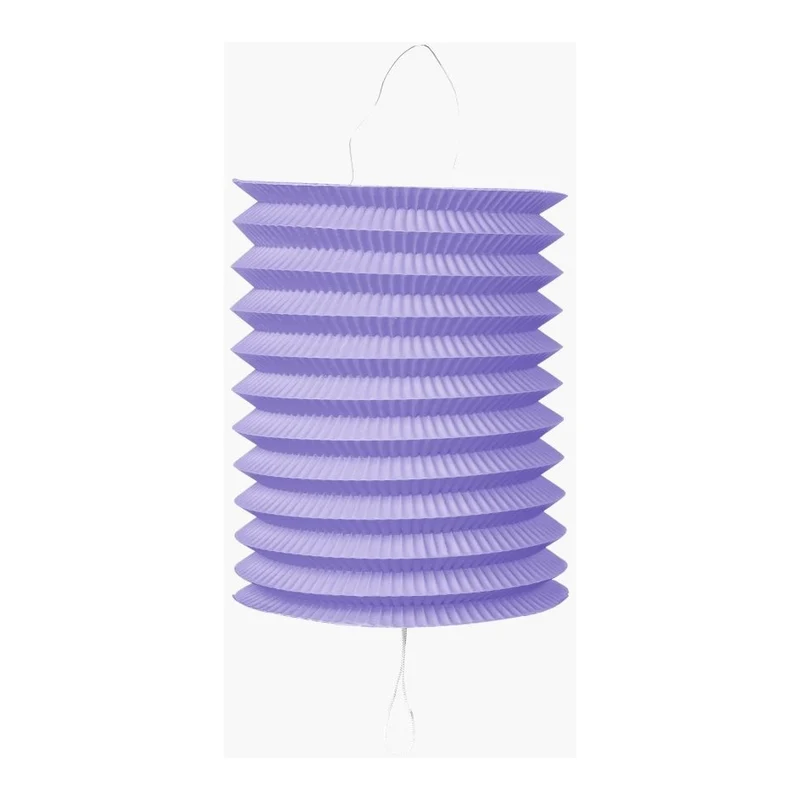 Papieren lampion diameter 16cm lila