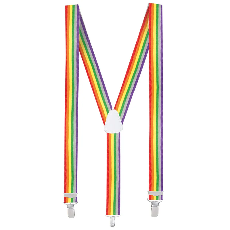 Bretels regenboogkleuren