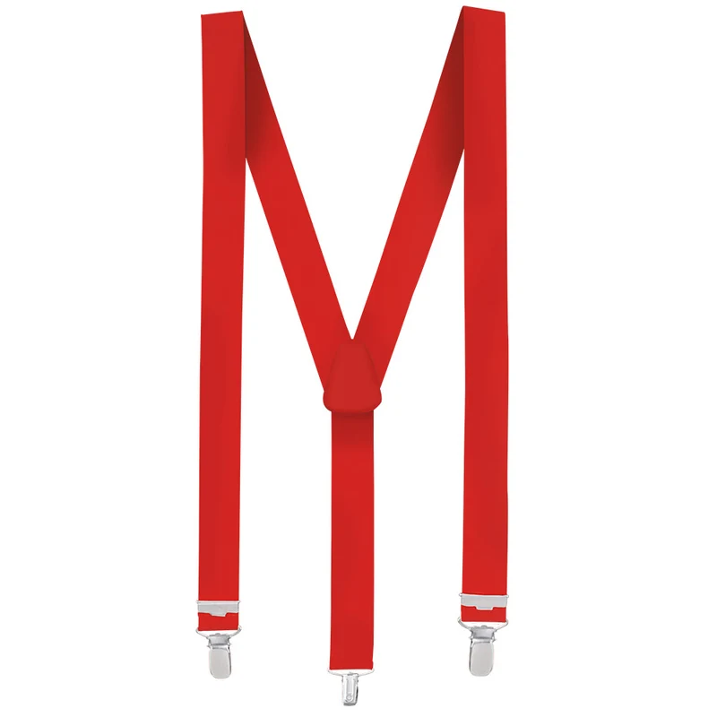 Bretels Basic rood