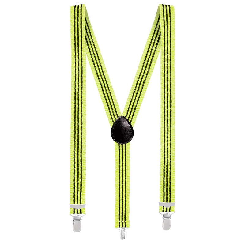 Bretels Ruches neon geel