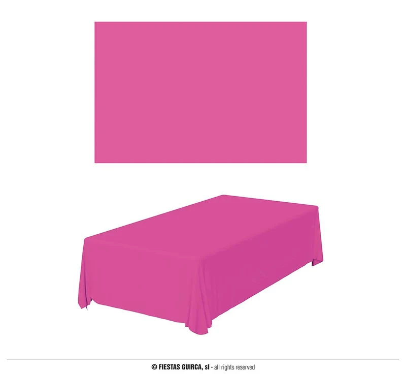 Tafelkleed Neon Fuchsia (137x274cm)