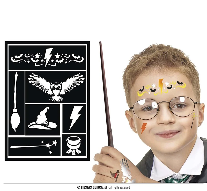 Harry Potter Make-up stencil