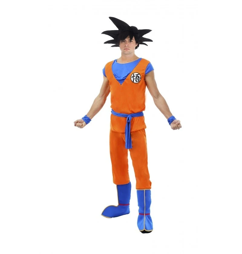 Kostuum Goku Saiyan Heren