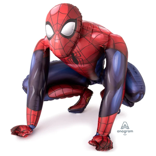 AirWalker SpiderMan Folieballon groot (91x91cm)
