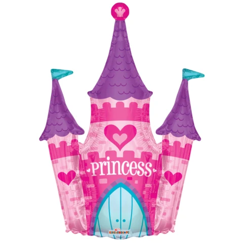 Folieballon Prinsessenkasteel (91cm)