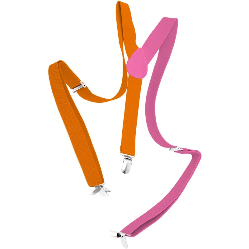 Bretels Colorblock Oranje/Roze