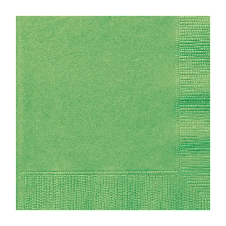 Servetten Lime Groen - 20 stuks