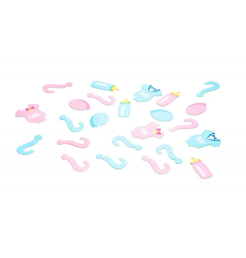 Gender Reveal Tafelconfetti