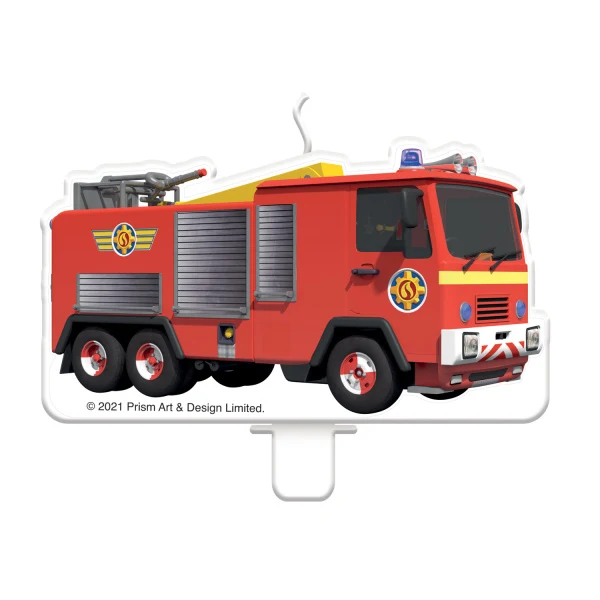 Kaars Brandweerman Sam