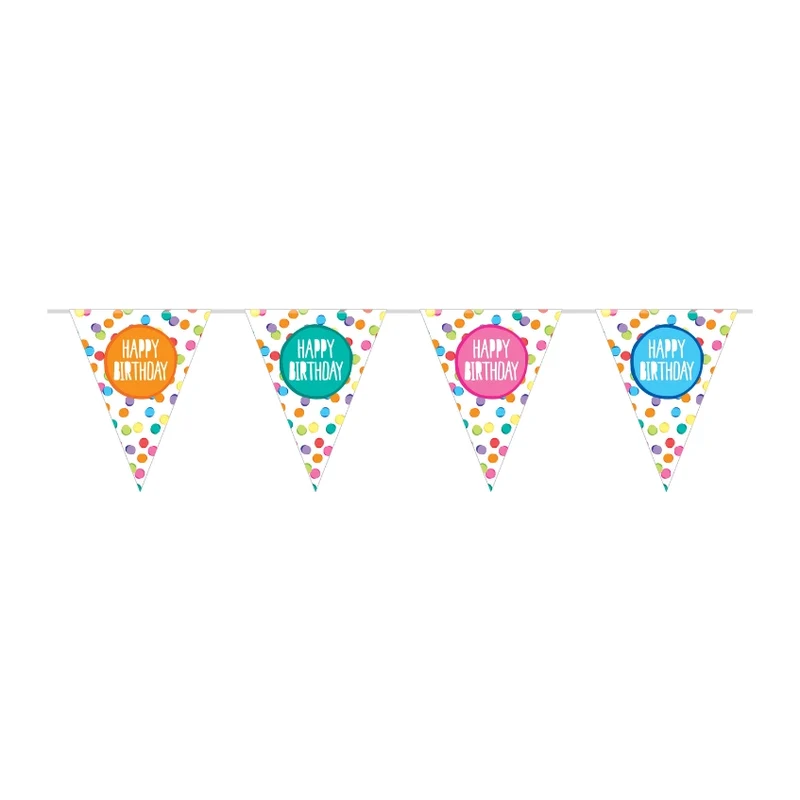 Slinger Happy Birthday Papier 6m