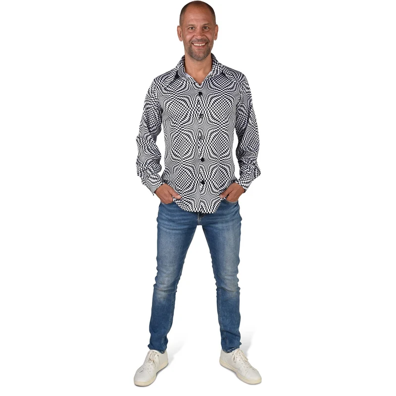 Hippie shirt Psychedelic heren