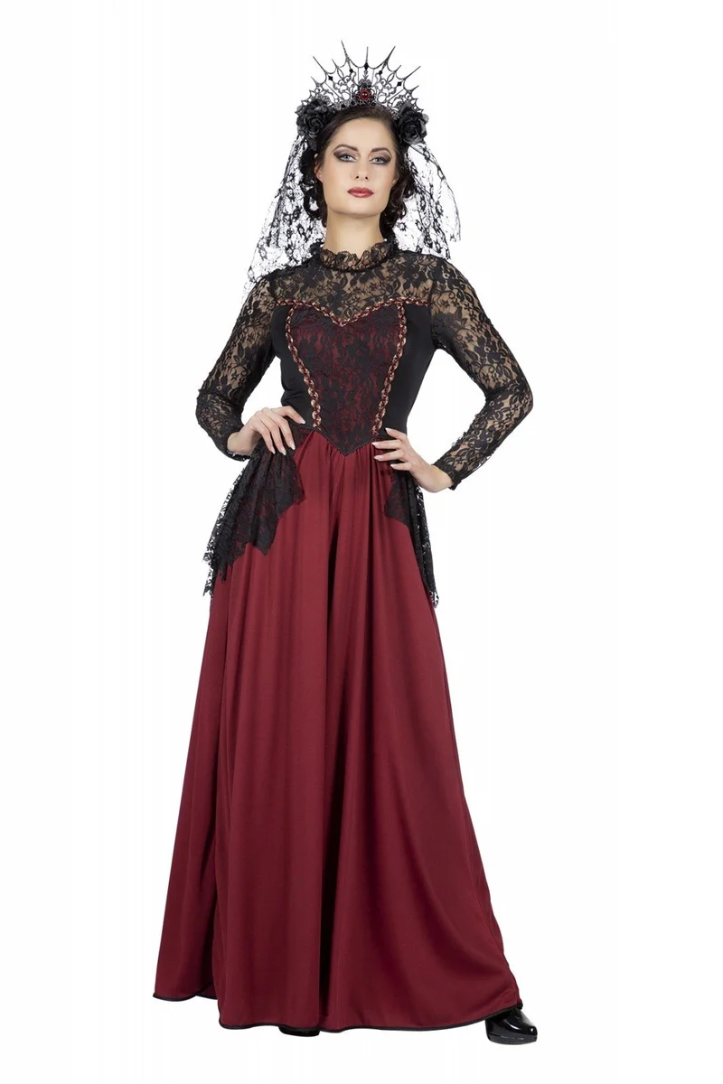 Gothic Koningin kostuum
