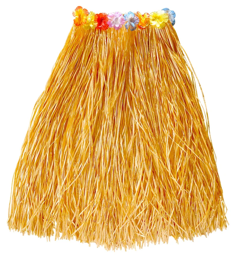 Hawaii rok lang met bloemen strokleur