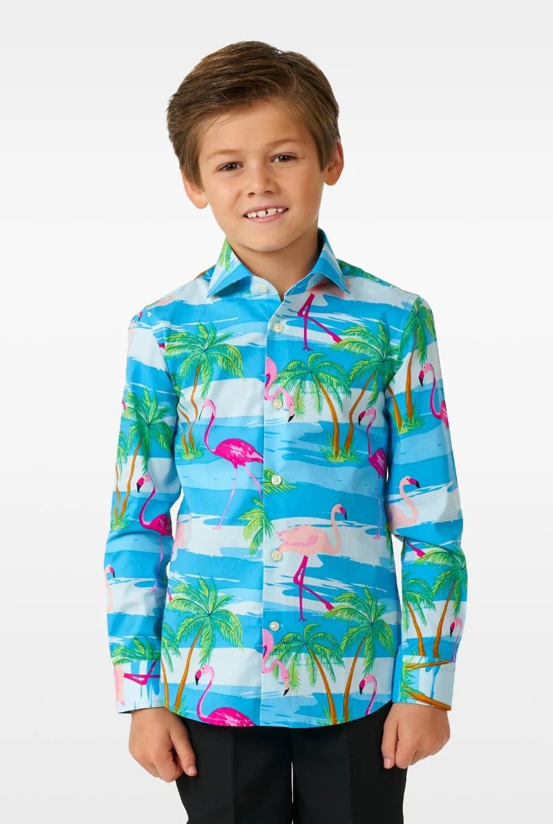 Hawaii Blouse Flamingo Kind Opposuits