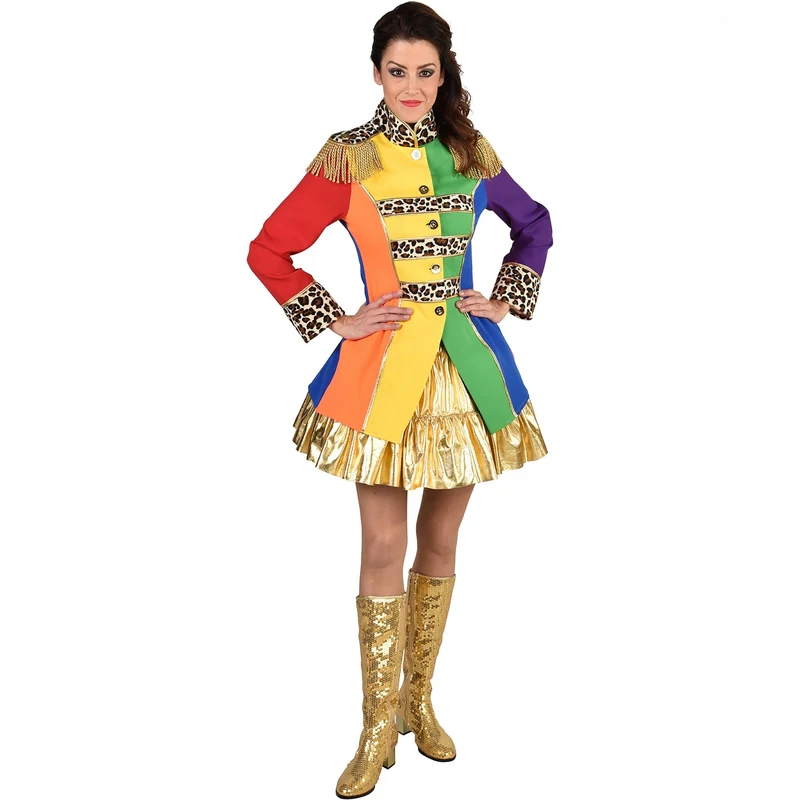 Parade jas regenboog dames