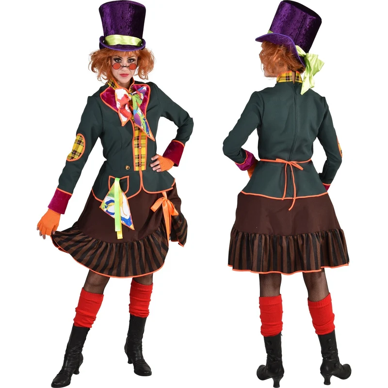 Mad Hatter crazy jurkje dames