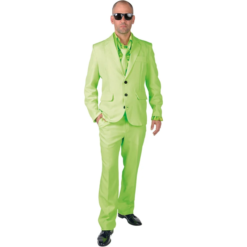 Neon groene smoking heren Trevor