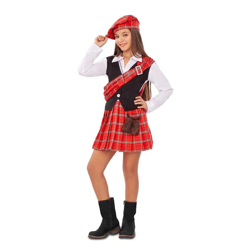 Schotse Highlander Kostuum Meisje