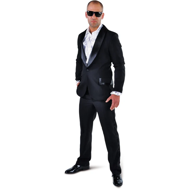 Zwart pak Man in Black smoking heren