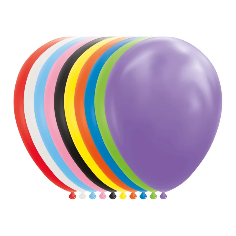 Gemixte kleuren ballonnen 30cm 50 stuks