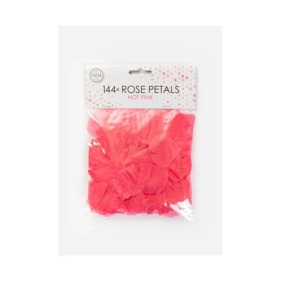 Rozenblaadjes Donker Roze - 144 stuks