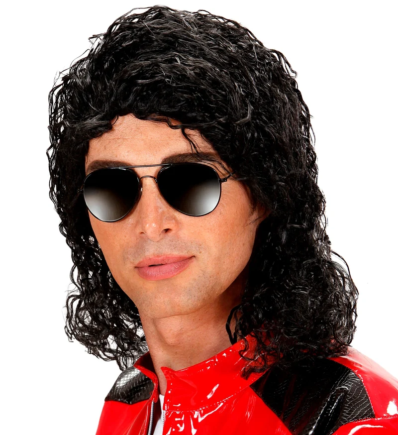 Michael Jackson pruik King of Pop