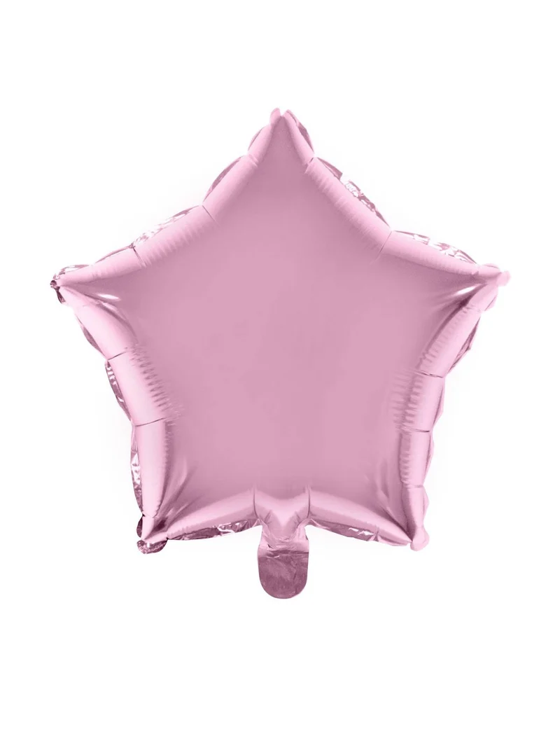 Folieballon Ster Roze - 46cm