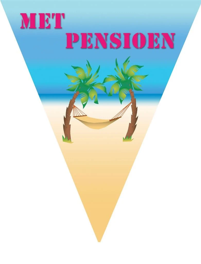 Vlaggenlijn met pensioen 5m