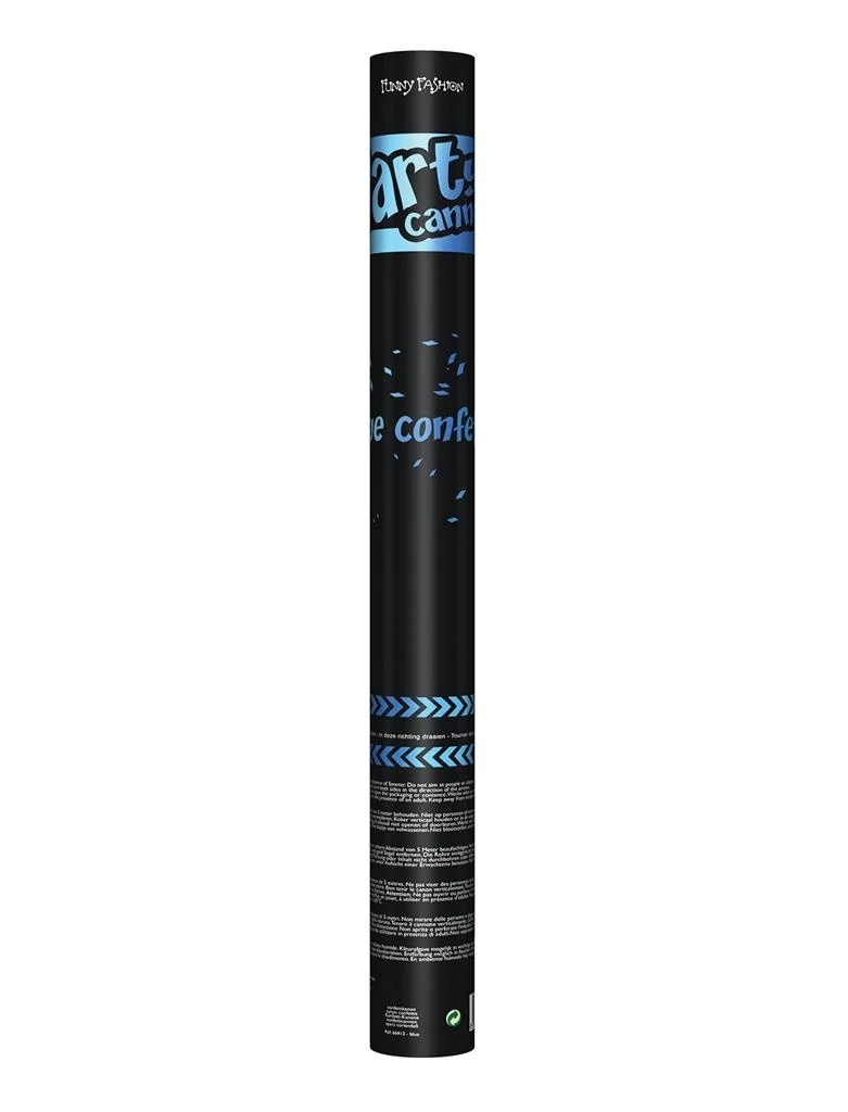 Confetti kanon blauw top kwaliteit 60cm