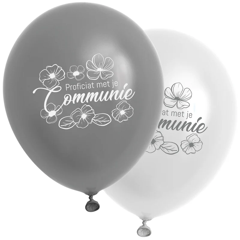 Ballonnen gefeliciteerd met je communie