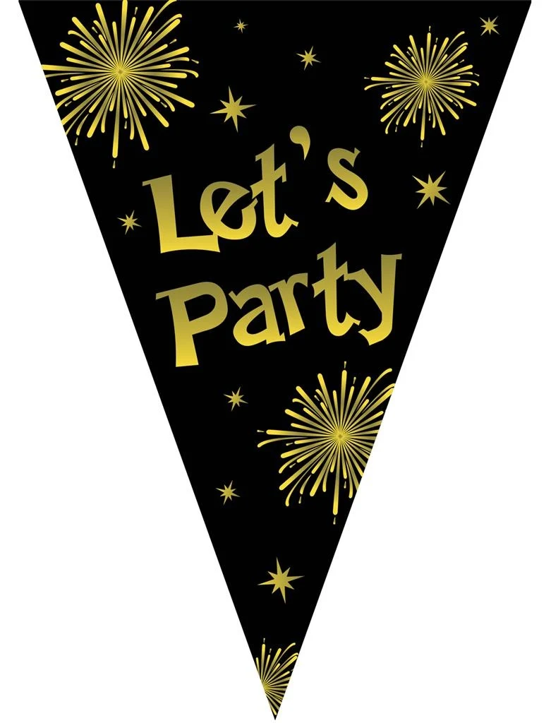 Vlaggenlijn Let's Party 5mtr