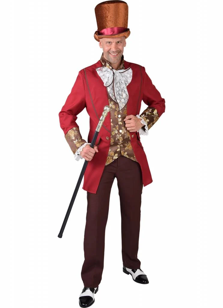 Burlesque Heer kostuum luxe