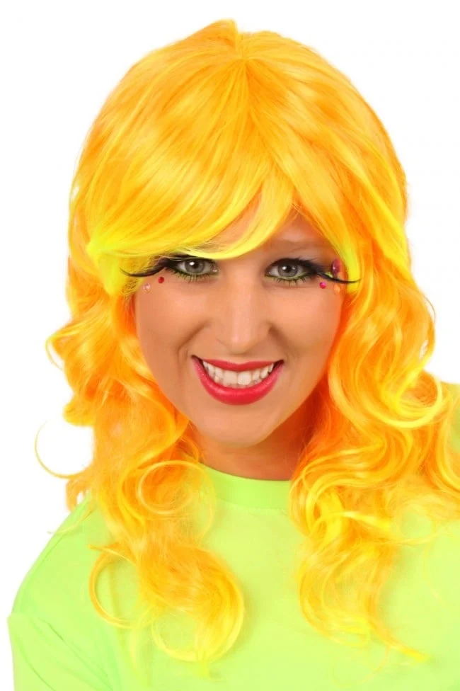 Pruik Sunny Orange