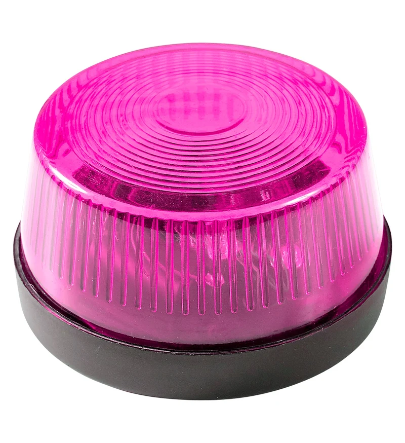 Zwaailicht met sirene roze