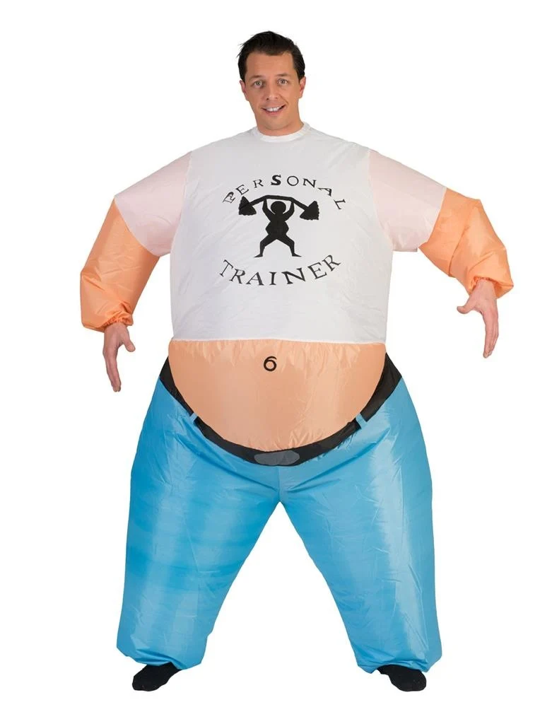 Ruig Opblaasbaar Personal Trainer pak